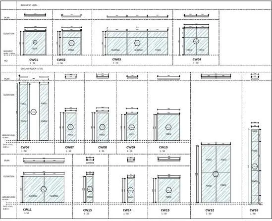 Technical drawing set 3